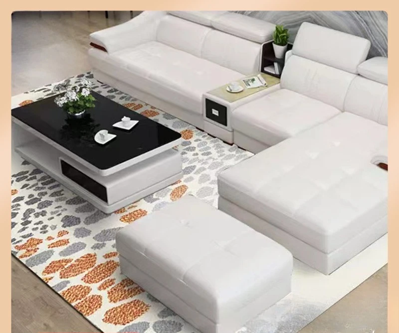 Wool autumn and winter modern simple light luxury bedside living room bedroom bedside