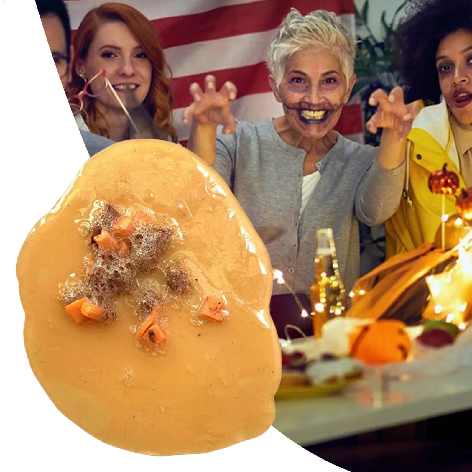 1 pièces drôle Gag cadeau faux vomir blague jouets pour adultes FakePuke lancer nouveauté Barf bureau farces blague Gag cadeaux pour Halloween