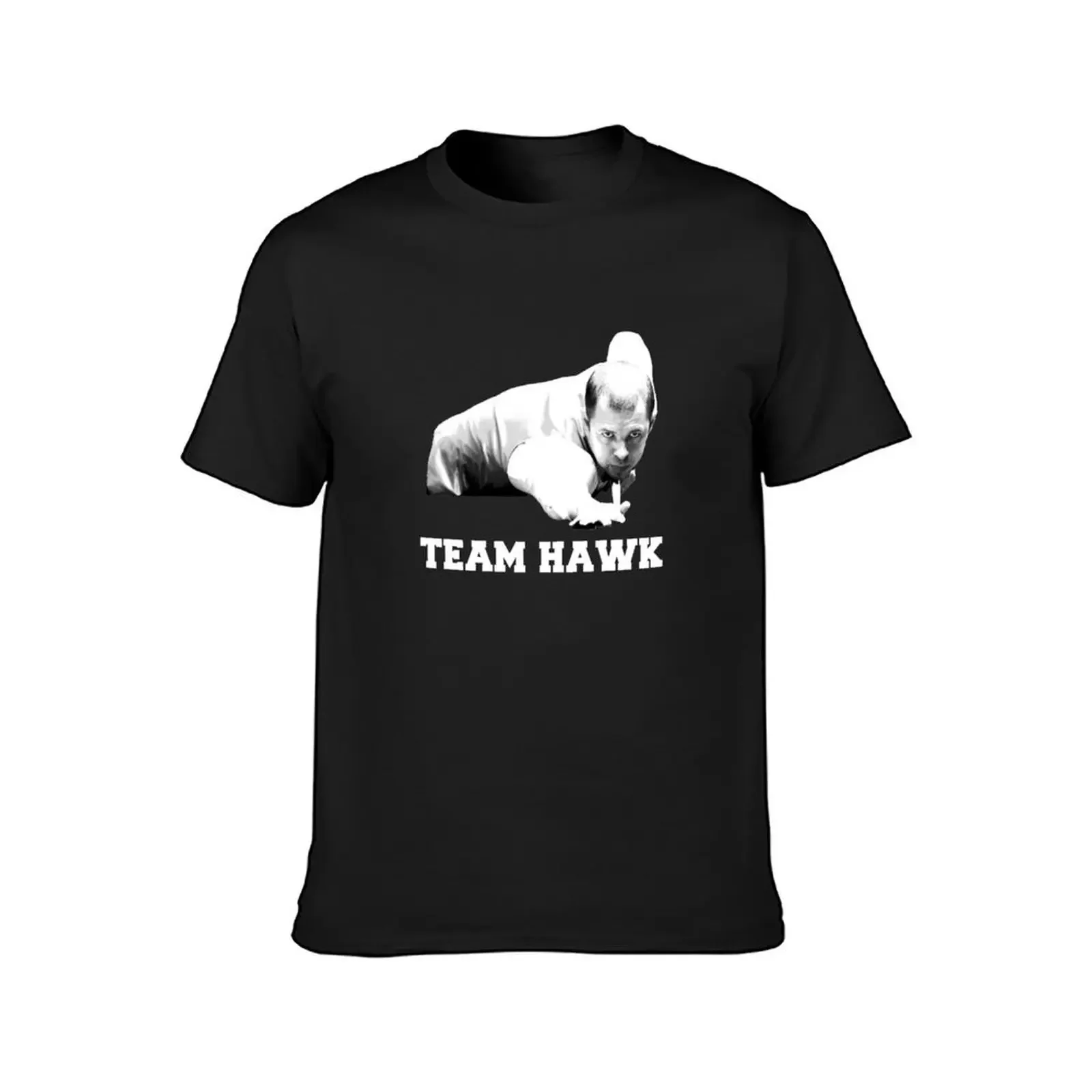 Snooker - Team Hawk (Barry Hawkins Fans) T-Shirt customizeds hippie clothes men workout shirt