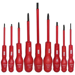 Insulated Screwdriver Set  Magnetic Screw Driver Phillips Slotted Handle Voltage 1000V Electrician Repair Hand Tools