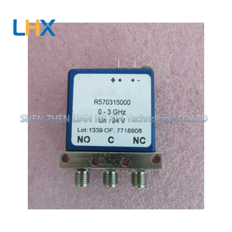 R570315000 3GHz 300W 24V RF microwave coaxial single-pole double-throw switch