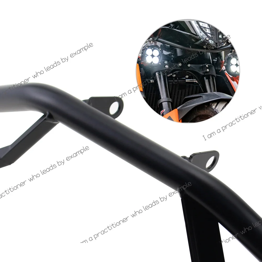 ينطبق على KTM 790 ADV/R 18 + ملحقات تثبيت دعامة مساعدة للأضواء الأمامية