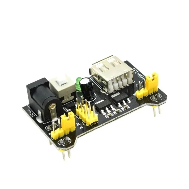 1 個 MB102 ブレッドボード電源モジュール 3.3V 5V はんだなしブレッドボード DIY Arduino 用 10 個 5 個