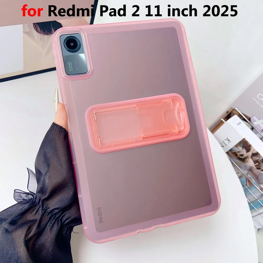 

Чехол для Xiaomi Redmi Pad 2 11 дюймов 2025 Pad SE 11 дюймов 2023 SE 8,7 дюйма 11 Прозрачный прозрачный мягкий чехол из ТПУ с подставкой для планшета