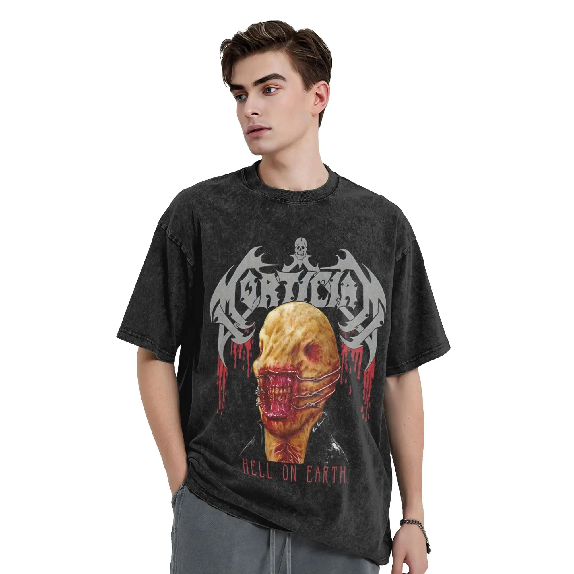 Mortician Band T Shirt Men Cotton Funny T-Shirts Crewneck  Tees Short Sleeve Clothes Gift Idea