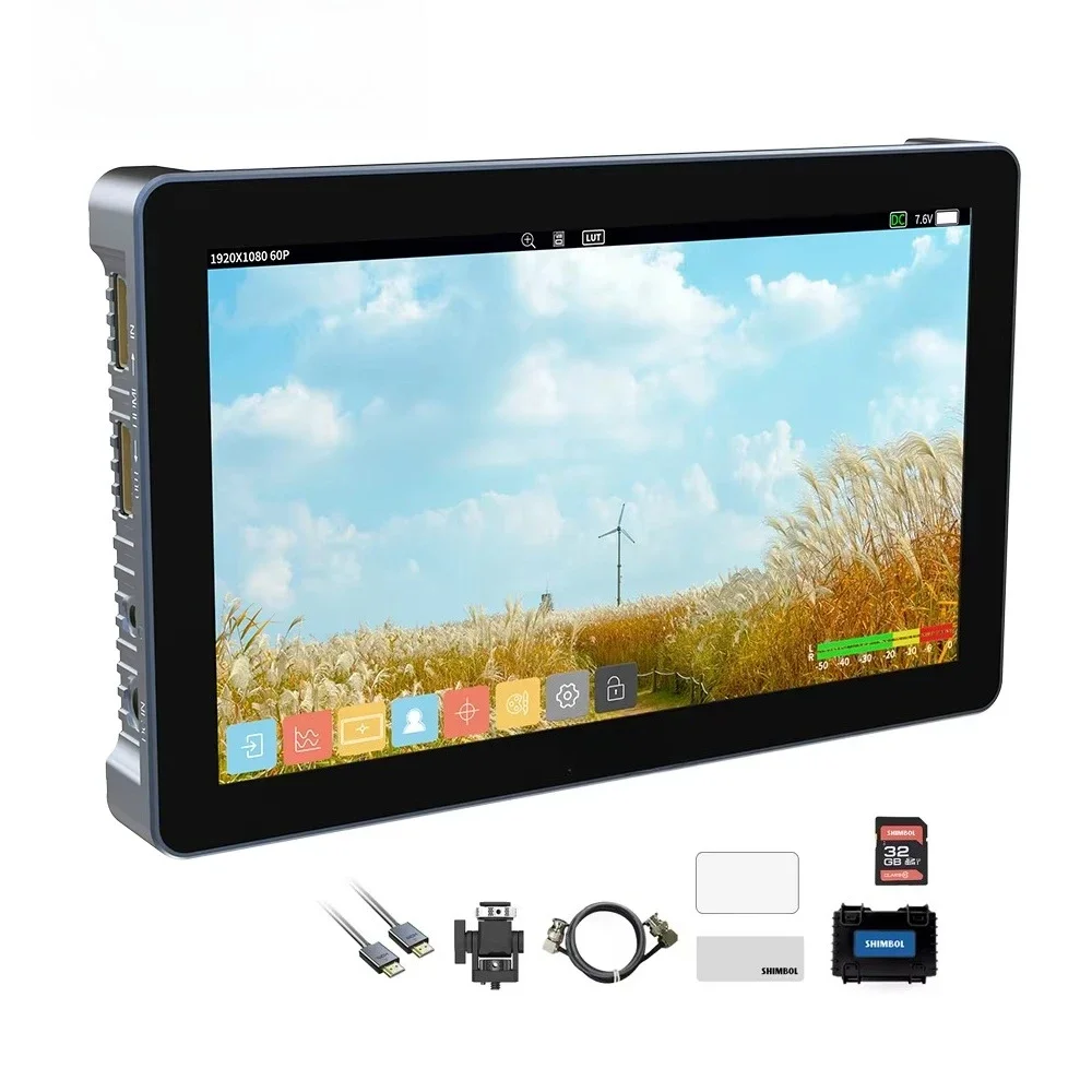 SHIMBOL M7 Camera 7 Inch LCD Full HD 2000nits -Compatiabled SDI DSLR Filed Display