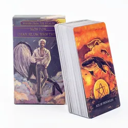 78 Pcs Cards 10.3*6cm Wishes From The Whales Tarot Immerses You In A Fascinating Realm of Oceanic Spirits and Sea Creatures