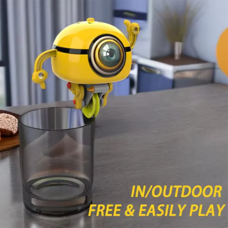 Niedlicher Frosch für Kinder, elektrisches Puzzle-Spielzeug, Tumbler, kreativ, einzigartig, Gyroskop, Spaß, Gleichgewicht, interaktives Spielzeug