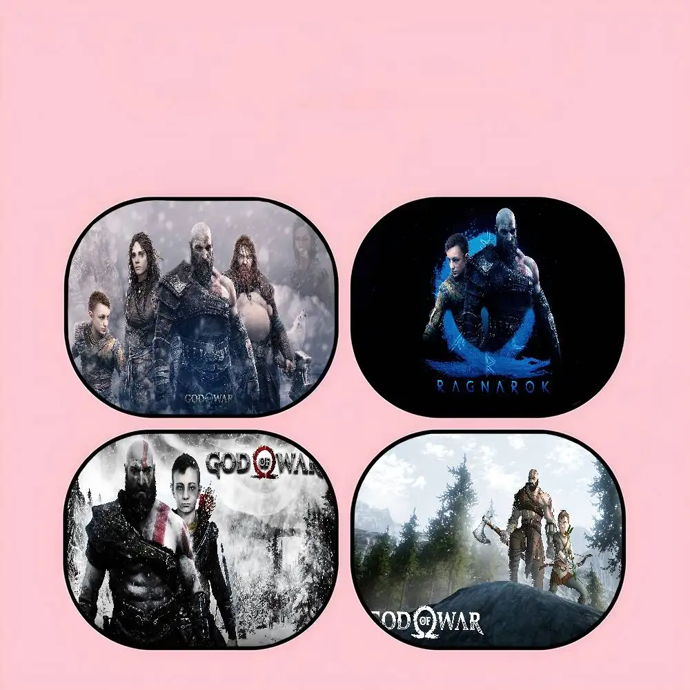 

Game G-God of War Sun Shade Cover for Car Side Window Electrostatic Curtains Sun Protection for Baby 99.9% UV Blocker