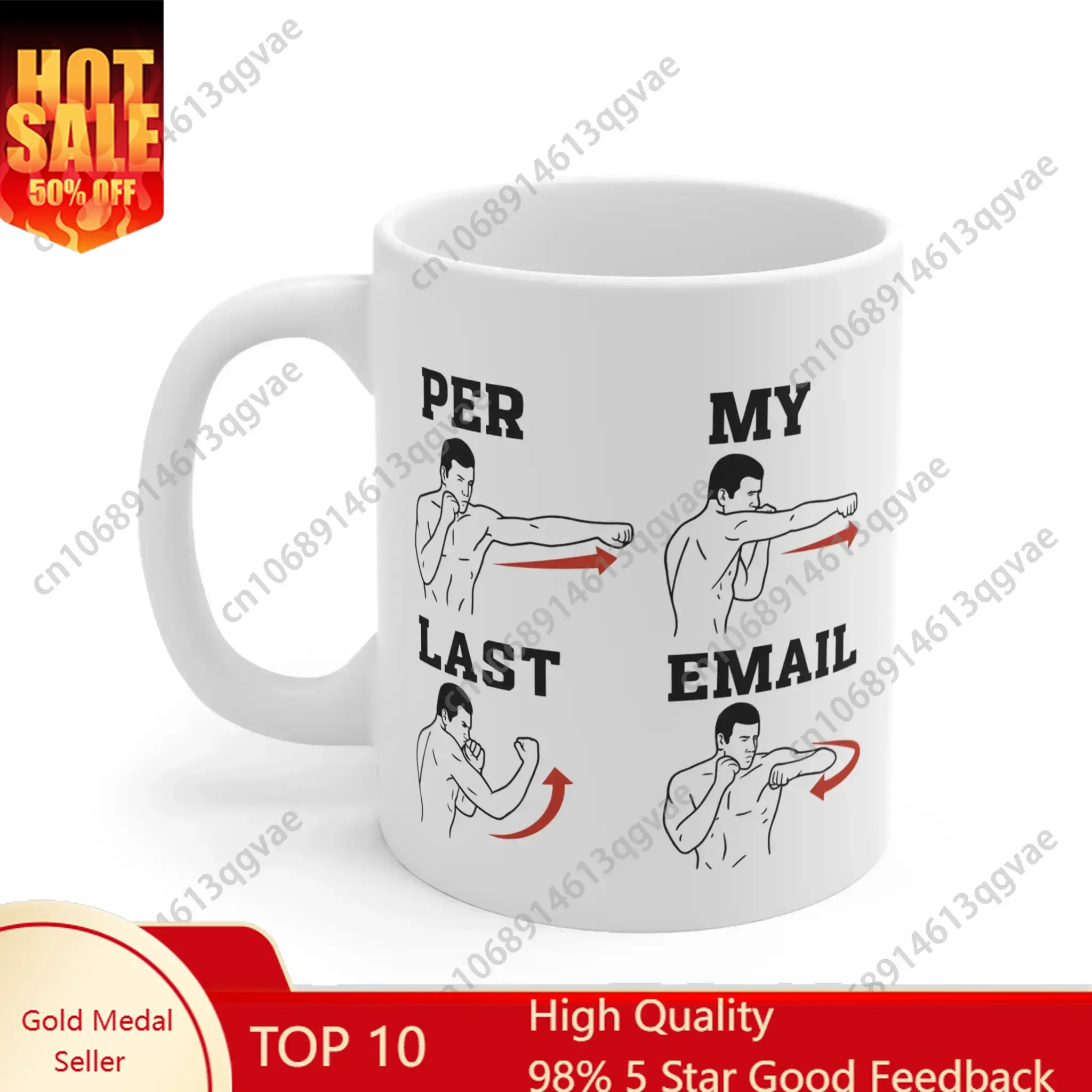 

“Per My Last Email” Funny Coffee Mug Sarcastic Passive Aggressive Office Humor Cup Coworker Gift, Boss Gift Work From Home