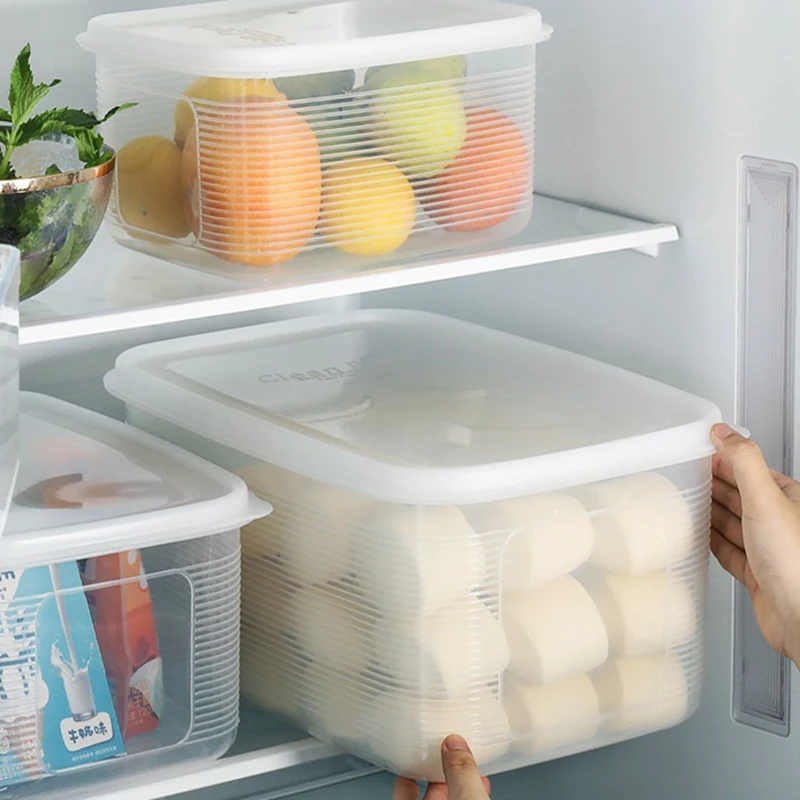 Storage Box Refrigerator Box Household Fruit Sealing Box Food Grade Storage Box