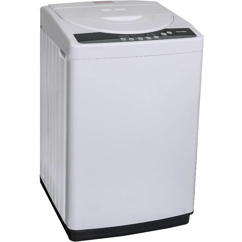 Danby DWM065A1WDB-6 2.11 Cu.Ft Machine, Portable Top Load Washer for Apartments, Small Spaces, Dorms, Stainless Steel Drum