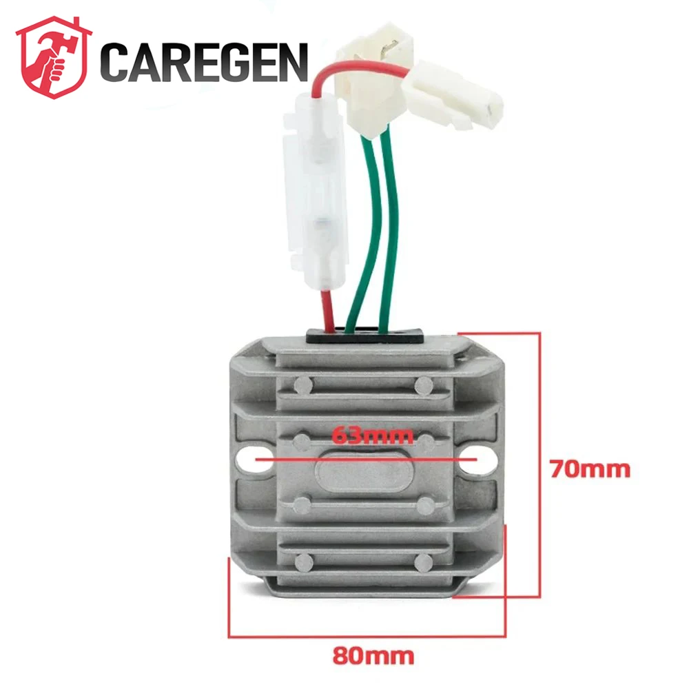 Chargeur de moteur diesel, tension automatique, Redresseur de charge Sochi, Générateur, Pièces de rechange, Technologie de contrôle AVR, 186F, 178F, 170F, 12V