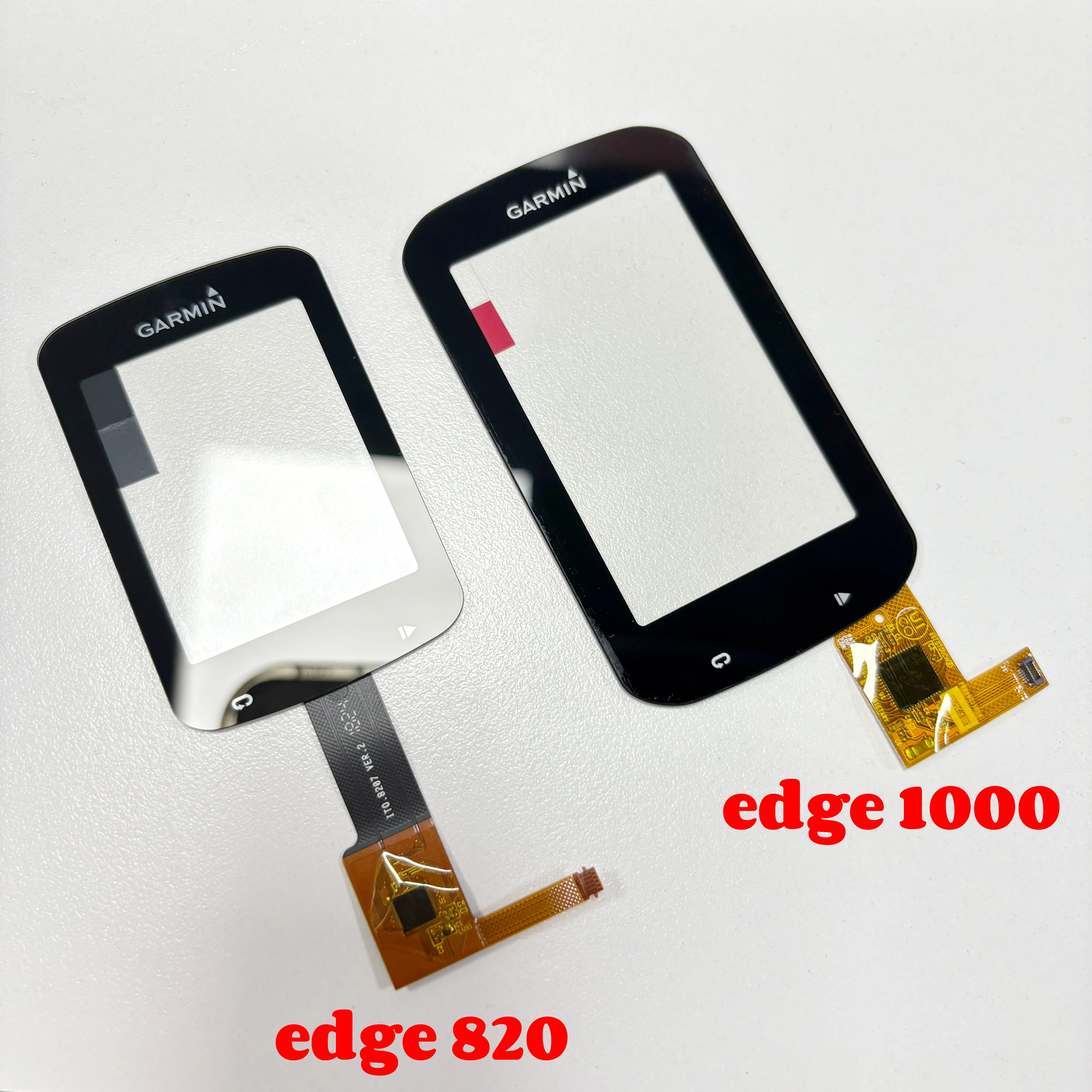 Para garmin edge 820 edge 1000 tela de toque gps digitador tela handheld peças reposição painel reparo