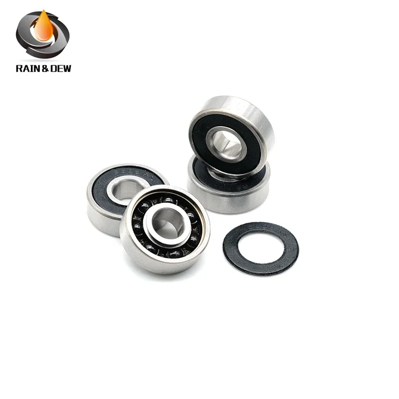 

1Pcs S608 2RS Hybrid Si3N4 Ball Bearing 8x22x7mm Stainless Steel Hybrid Ceramic Bearing 8x22x7mm ABEC-7