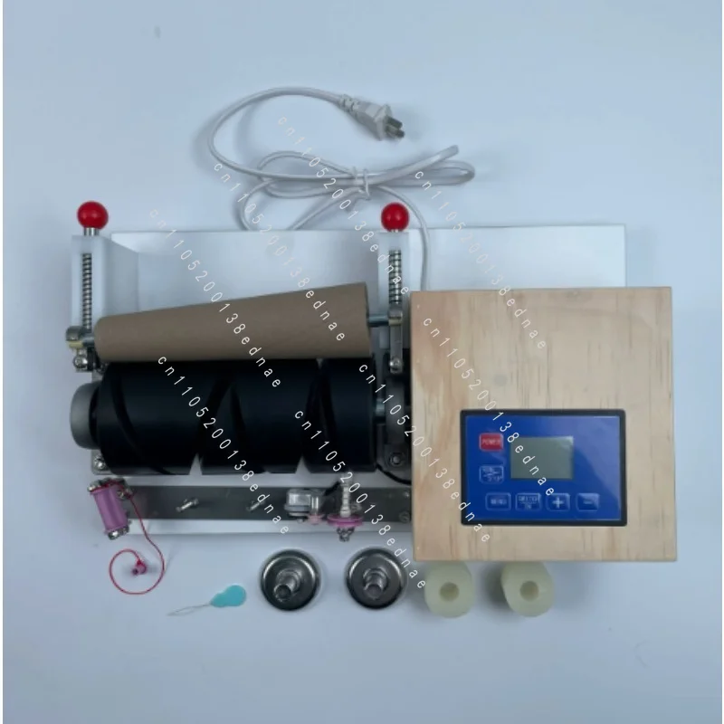 Timed Constant Speed Mini Winding Machine Double Wax Rack Cashmere Knitting Flat Knitting Machine Joint PouringGroove