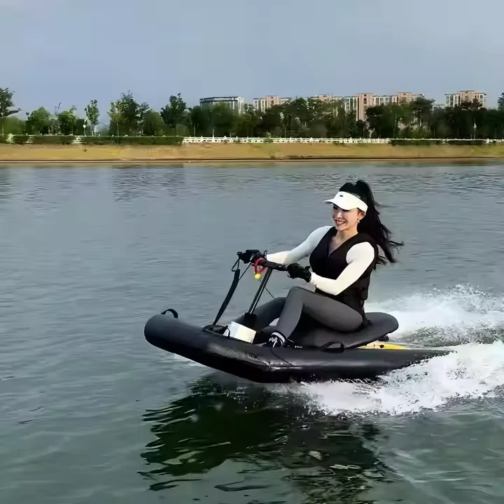 Fashionable Surf Kart 55km/h Electric Surfboard Set with Inflatable Board Seat Accessory for Water Ski