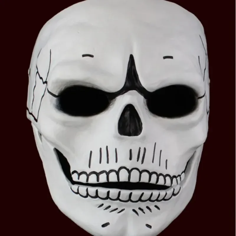 Skull Mask Ghost Party Mask James Bond หน้ากากฮาโลวีนสยองขวัญบทบาทเล่นหน้ากาก Ghost Theme งานปาร์ตี้ Skull Masque หน้ากากน่ากลัว