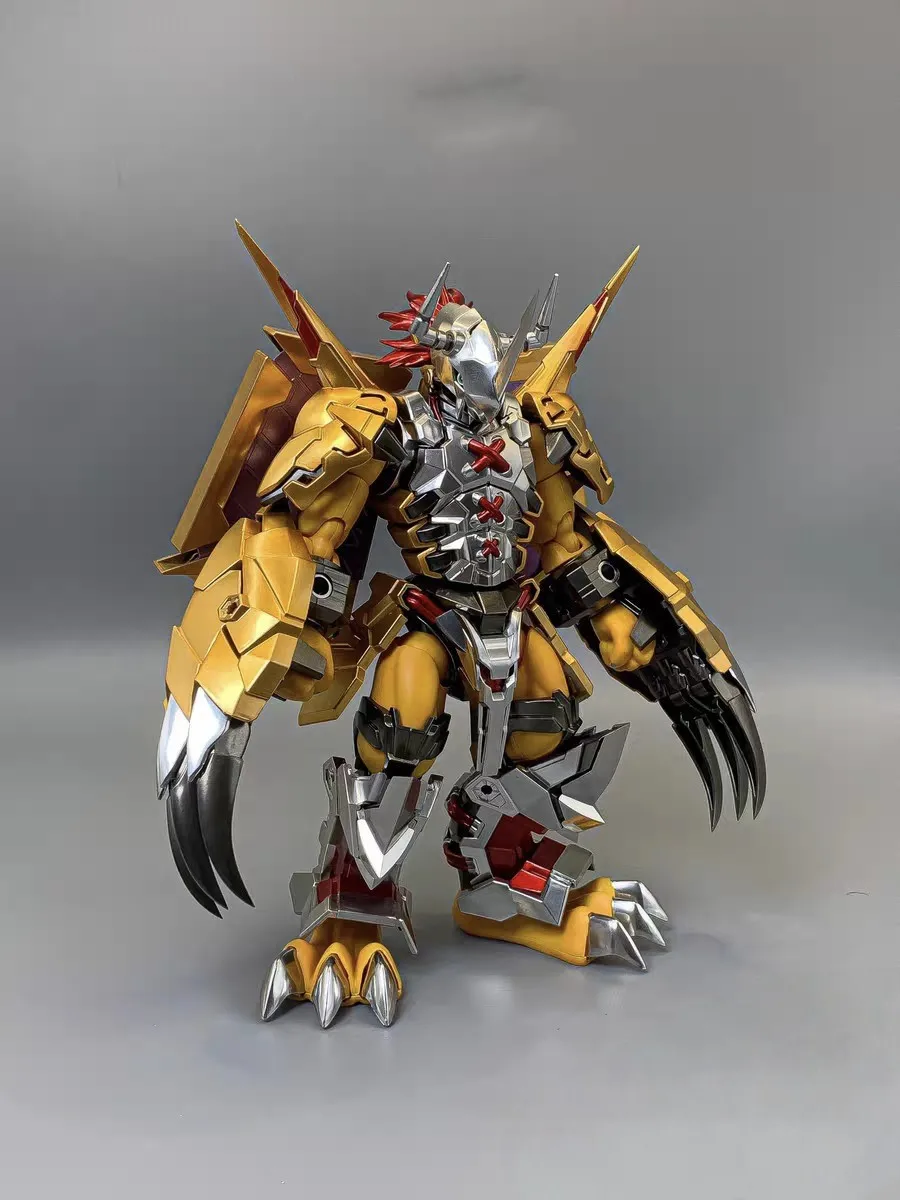 In-stock model figure Battle Tyrannomon - Upgraded version - Dark Battle Tyrannomon with special effect parts