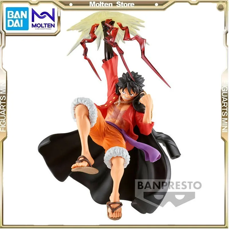 

Оригинальная фигурка Bandai ONE PIECE Monkey D. Luffy: Доминирующая аура Лиуиня, коллекционная модель, игрушка, подарок на день рождения для детей