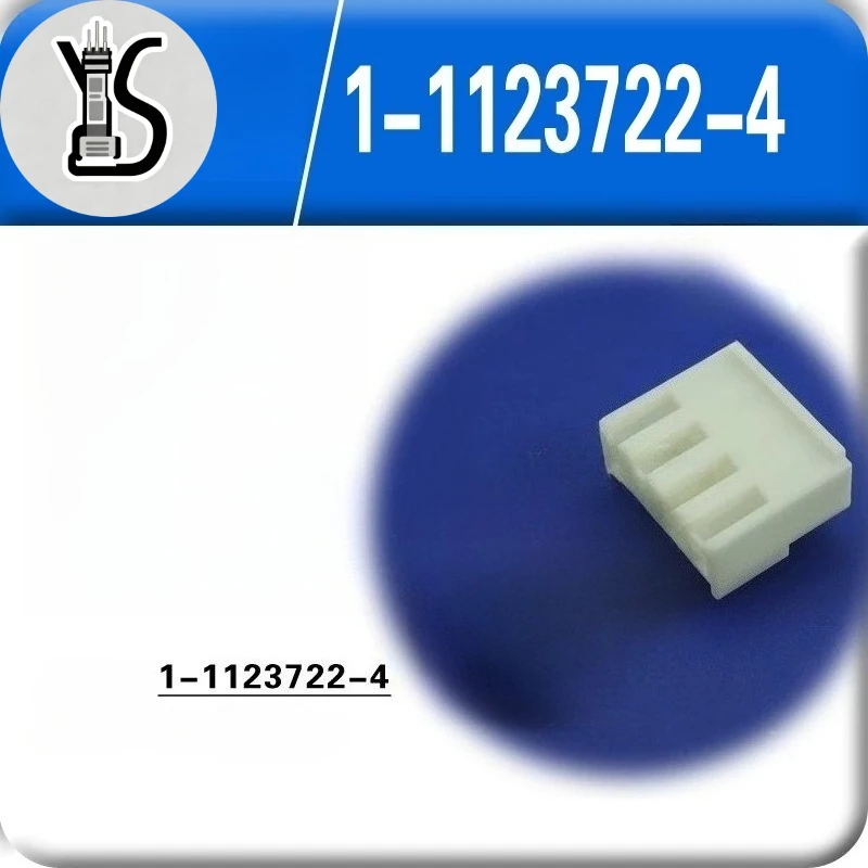 100PCS Original Genuine Waterproof connector 1-1123722-4 plastic shell For Automobile Smart Electronic Devices