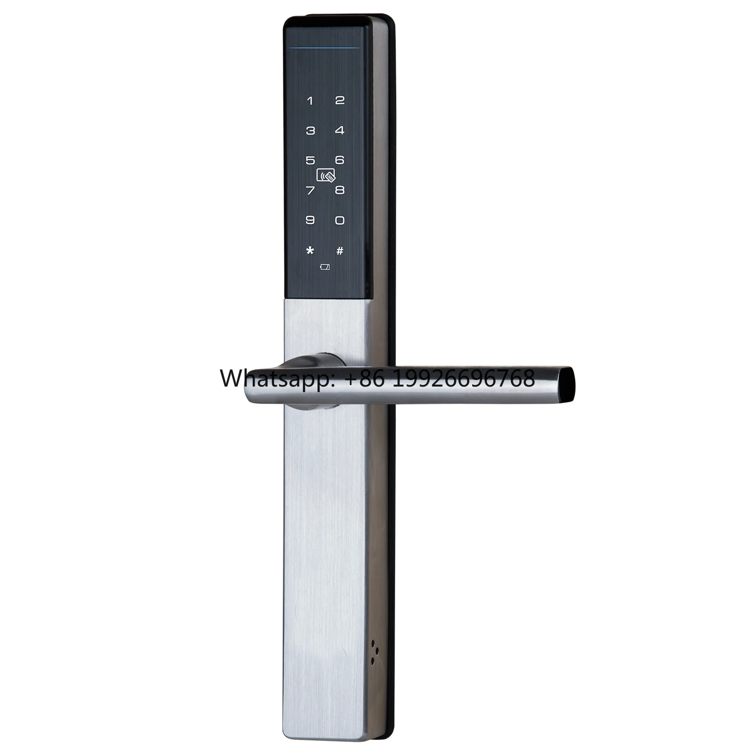 

Slim Stainless Steel Blue-tooth TUYA Smart Door Lock Smart Phone APP Handle Door Lock for Apartment Home