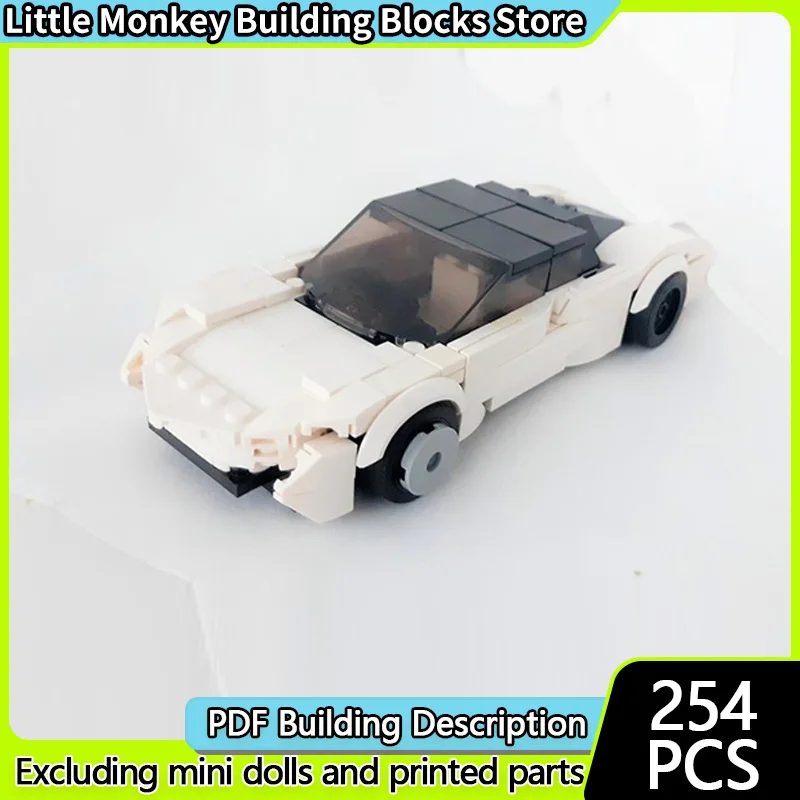 

Speed Racing Car Model MOC Building Bricks Super GT Sports Car Modular Technology Children Holiday Gifts Assemble Toys Suit
