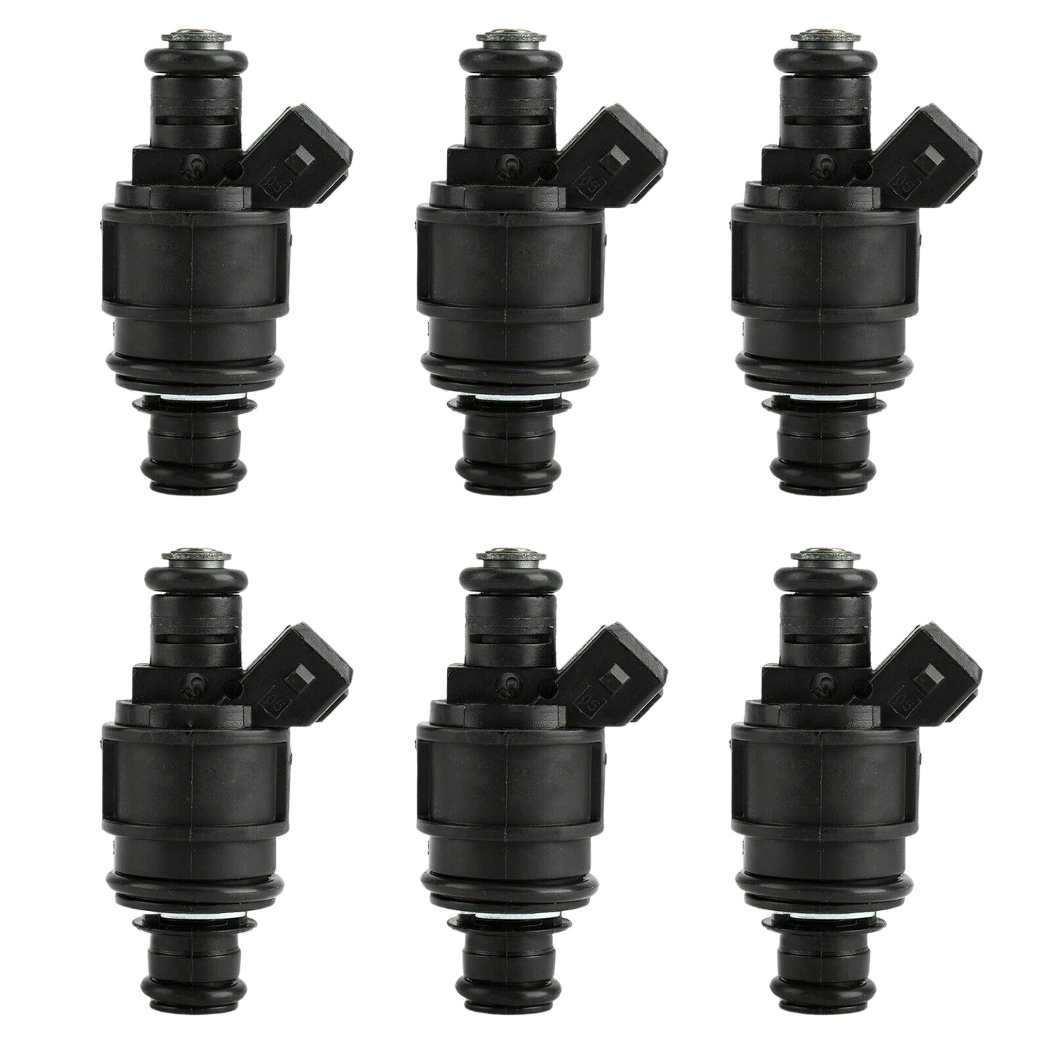6 Stück Einspritzdüsen 90536149 mit O-Ringen für Vauxhall Astra Zafira MK1 1,8 16 V (5WK93151)/2002–2005 Land Rover Freelander 2,5 l