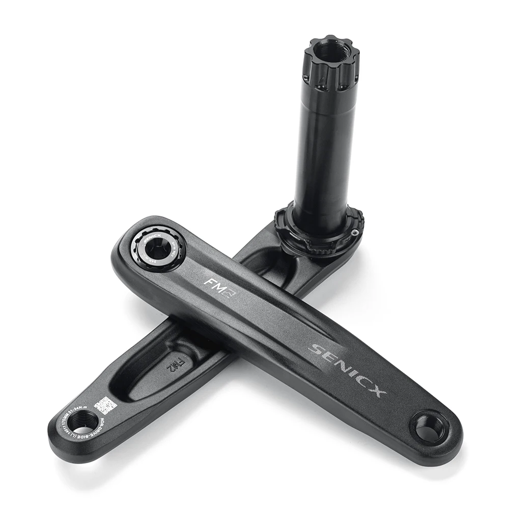 SENICX MTB Mountain Bike Crankset Bicycle Crank 165mm 170mm 175mm Aluminum Alloy crank