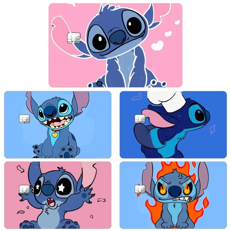 

Стич-карта, наклейка Kawaii, изысканный автобус, метро, декор, нашивка, наклейки, кампус, банковская карта, пара, студенческие бирки для девочек, наклейка на пастер, подарок