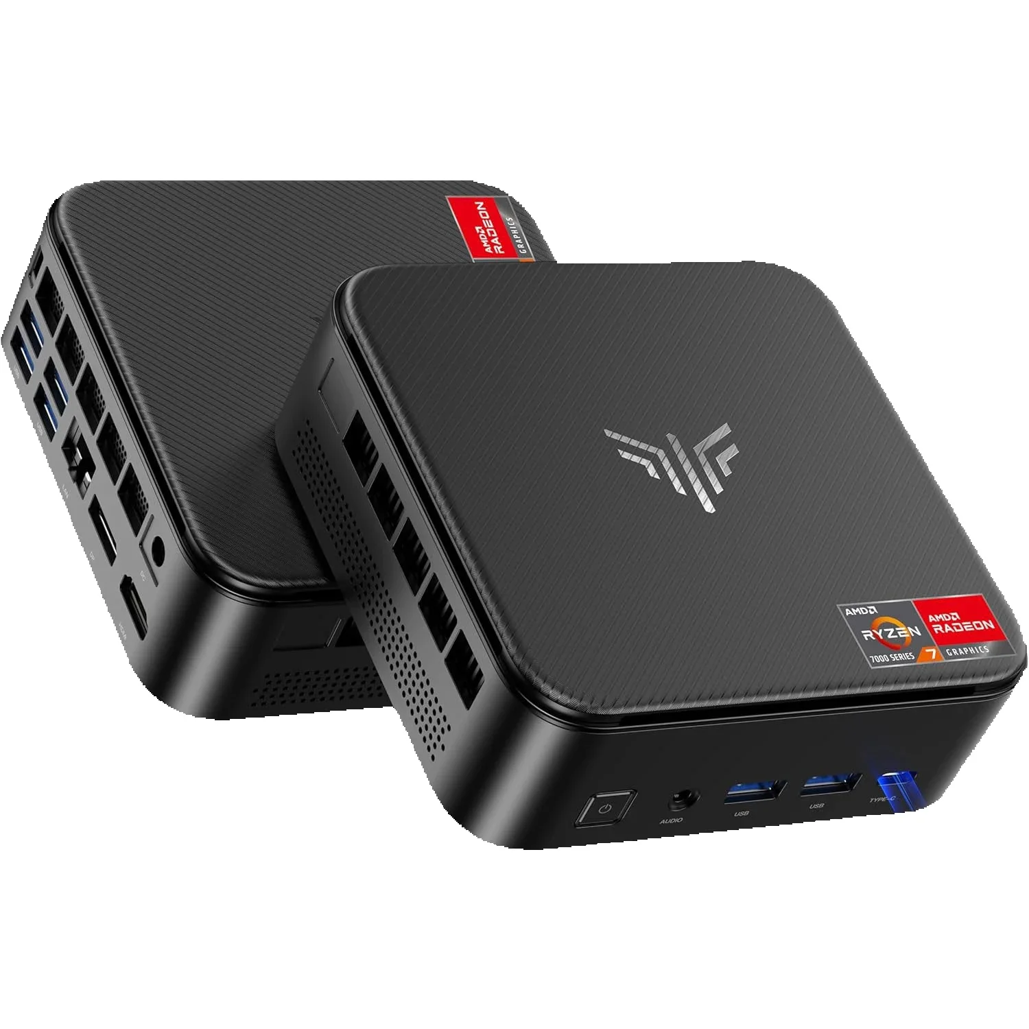 KAMRUI E3B AMD Ryzen 7 7730U Mini-PC 16GB RAM 512GB/1TB ROM SSD Windows 11 Pro Ultra-Slim Kleiner Desktop-Computer für Büro, Zuhause, Gaming, WiFi 6