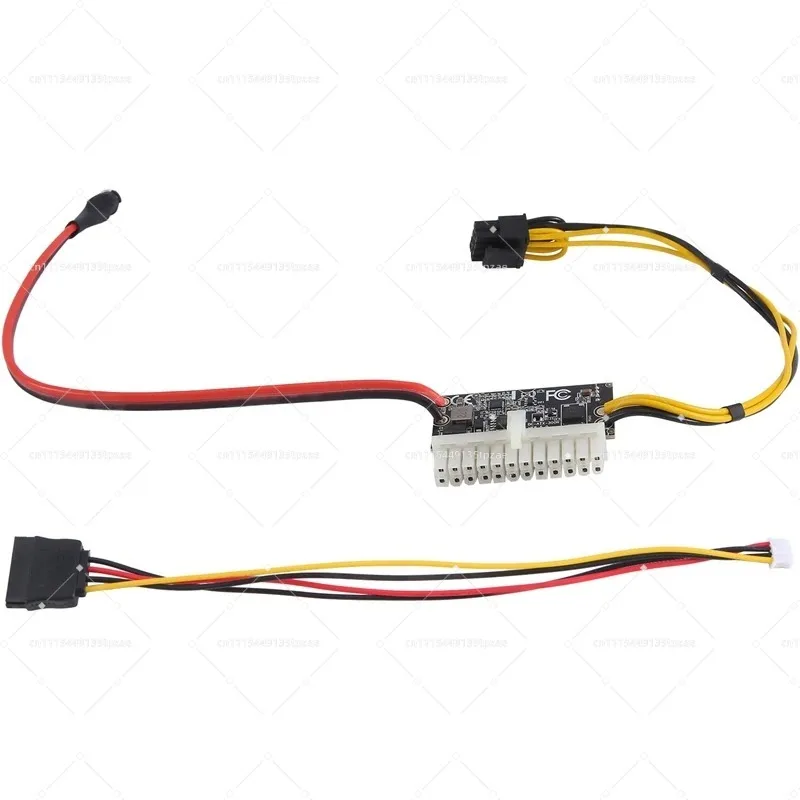 300W 12V DC to ATX Power Supply Board 5.5×2.5mm Input 24Pin Mini ITX Computer Power Module
