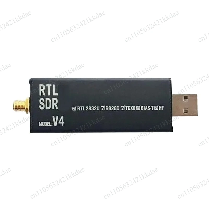 RTL-SDR V4 SDR Receiver RTL2832U R828D 1PPM Software Defined Radio Module