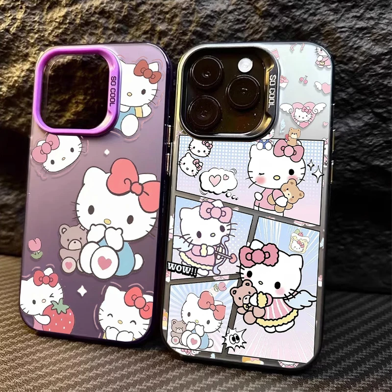 حافظة هالو كيتي اللطيفة جدًا لهاتف Xiaomi Redmi Note 13 12 14 11 Pro Plus 4G 5G 12S 11S 10s 10 9 9S 12C 13C 14C A3 A4 #1