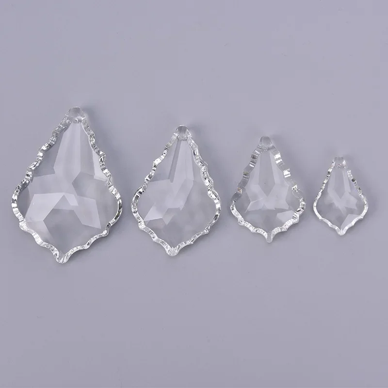 1pc Clear Chandelier Glass Crystals Lamp Prisms Parts Hanging Drops Pendants