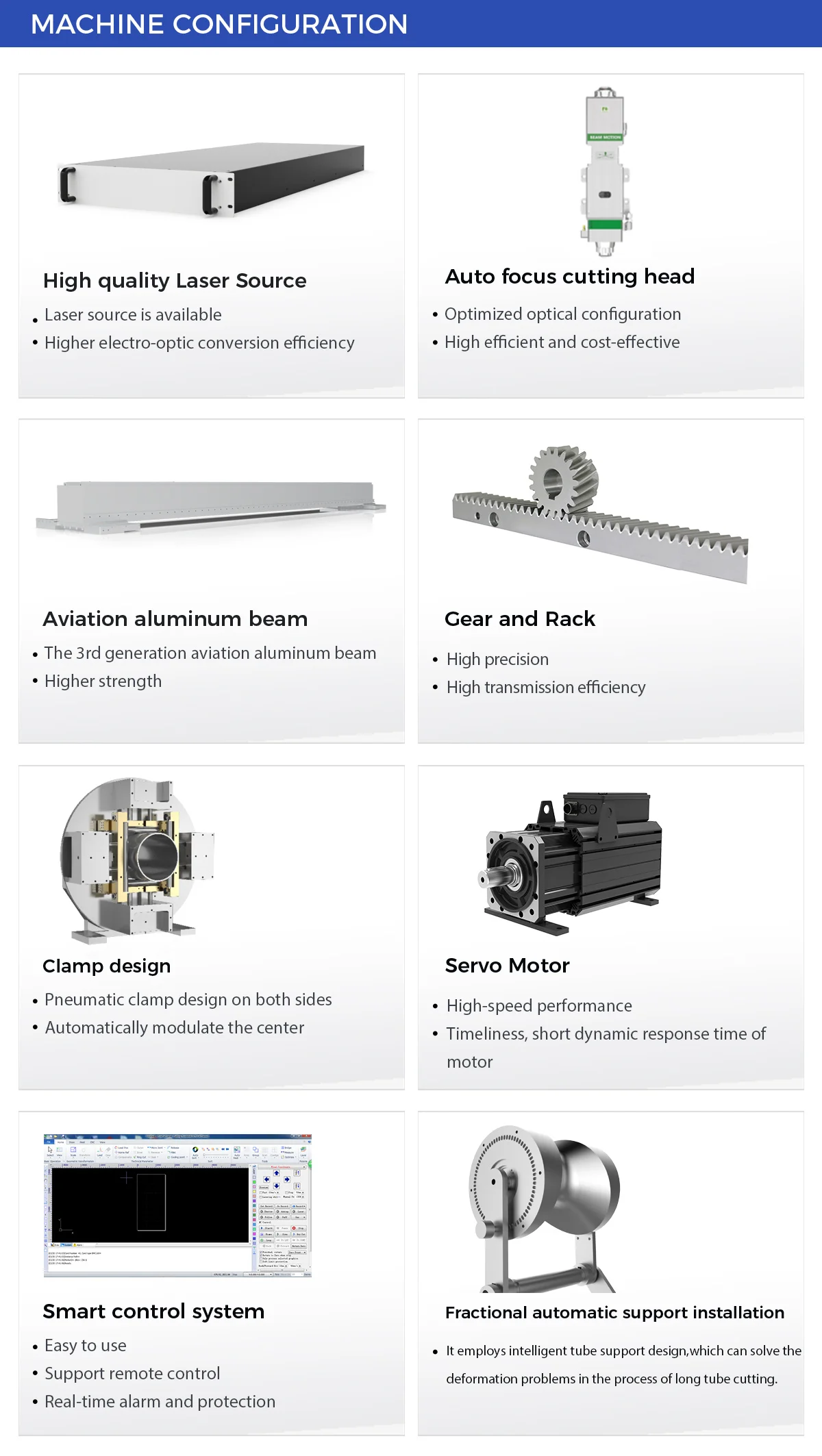 Станок для лазерной резки труб и листов