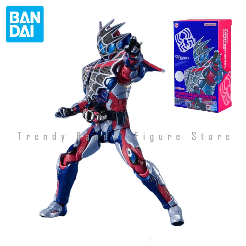 

In Stock Original BANDAI SPIRITS S.H.Figuarts SHF KAMEN RIDER REVICE DEMONS SPIDER Action Anime Figure Model Toys