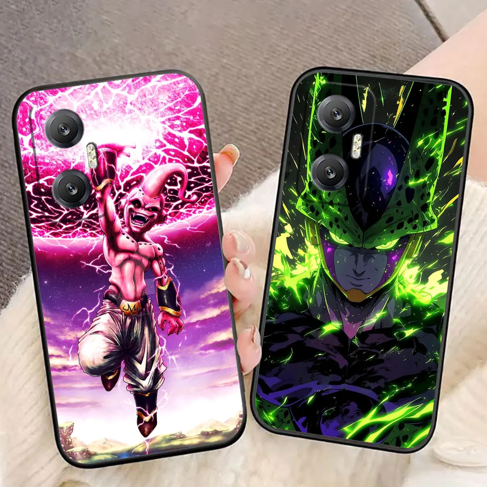 D-Dragon Ball Z Kid Buu Phone Case For Infinix HOT 60 50 10 10I 10S 11 12 12I 20 20I 20S 30 30I ZERO X 20 30 40 Case Shell Cover