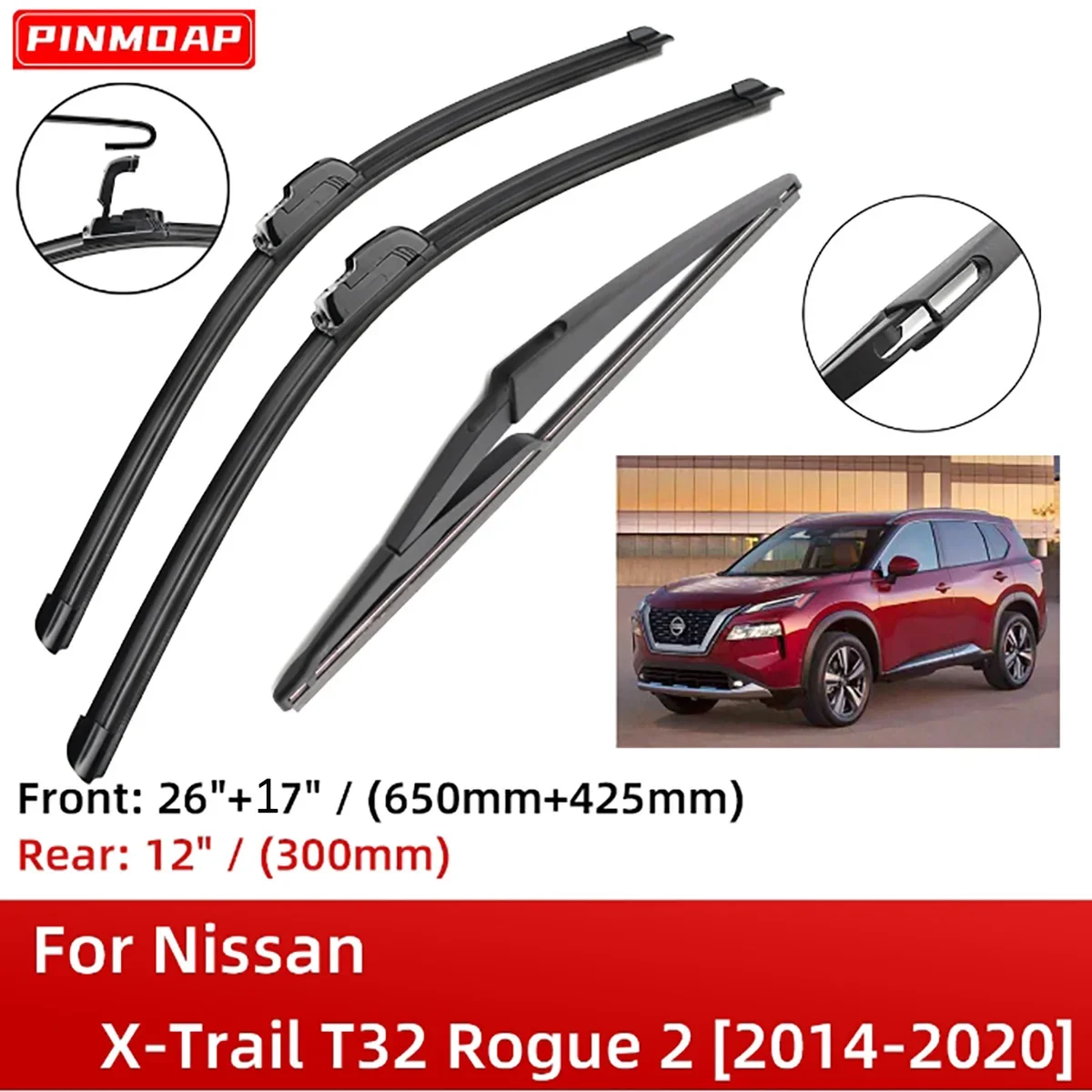 For Nissan X-Trail T32 Rogue 2 2014-2020 26