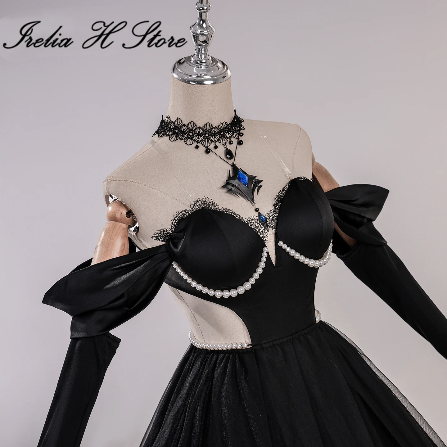 Irelia H Dragon Raja Motong Chen أزياء تنكرية للنساء فستان ساحرة للهالوين لعبة نسائية