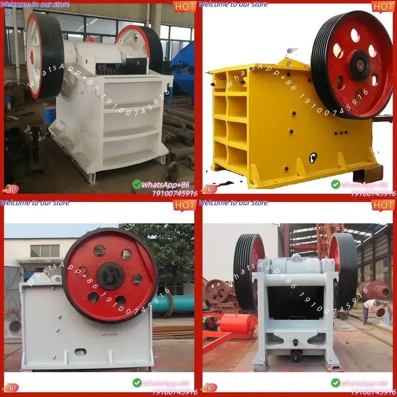 CE Certificate High Capacity PE600*900 Rock Stone Jaw Crusher for Iron/Copper Ore Crushing/River Stone/limestone