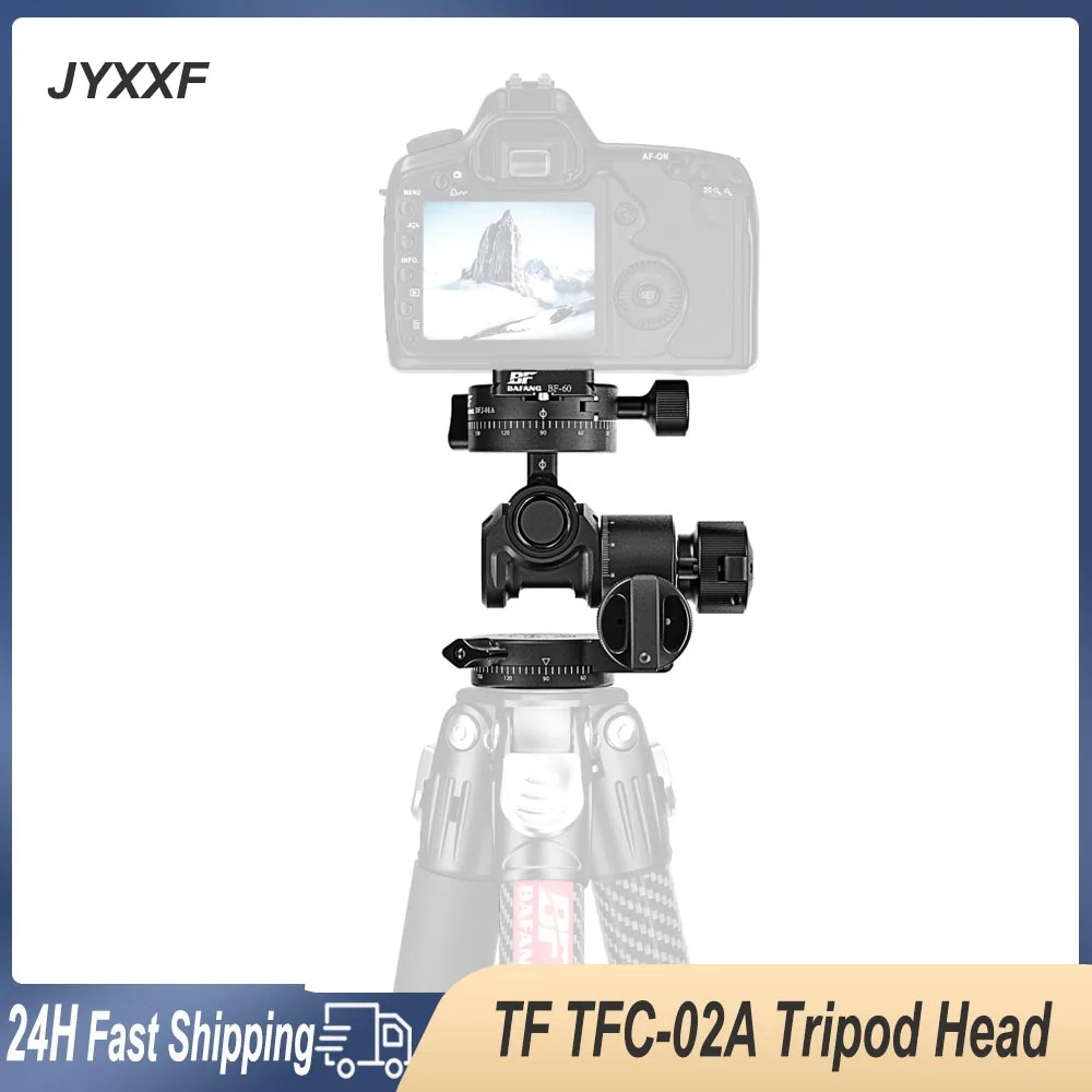 

TF TFC-02A Tripod Head For Sony Nikon Canon DSLR Camera Panorama Head Arca Swiss Tripod Gear Head Panoramic Head