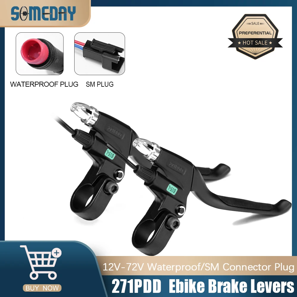 

WUXING 271PDD Ebike тормозной рычаг отключения питания водонепроницаемый разъем для электрического велосипеда аксессуары для электронного скутера
