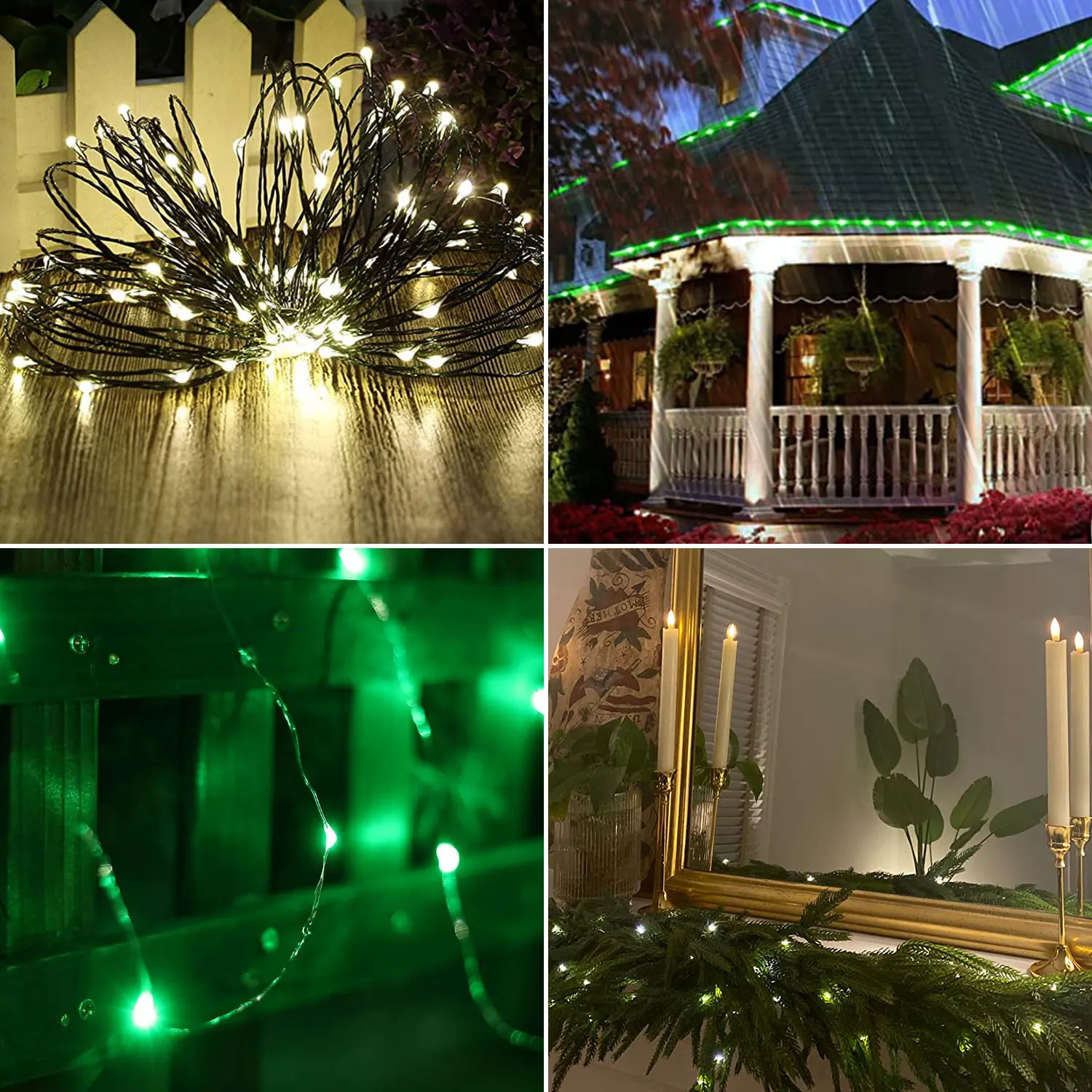 1000 LEDs Fairy String Lights Solar Decoration Marriage Wedding Outdoor Holiday Ramadan for Christmas Party Room Tree Garlands