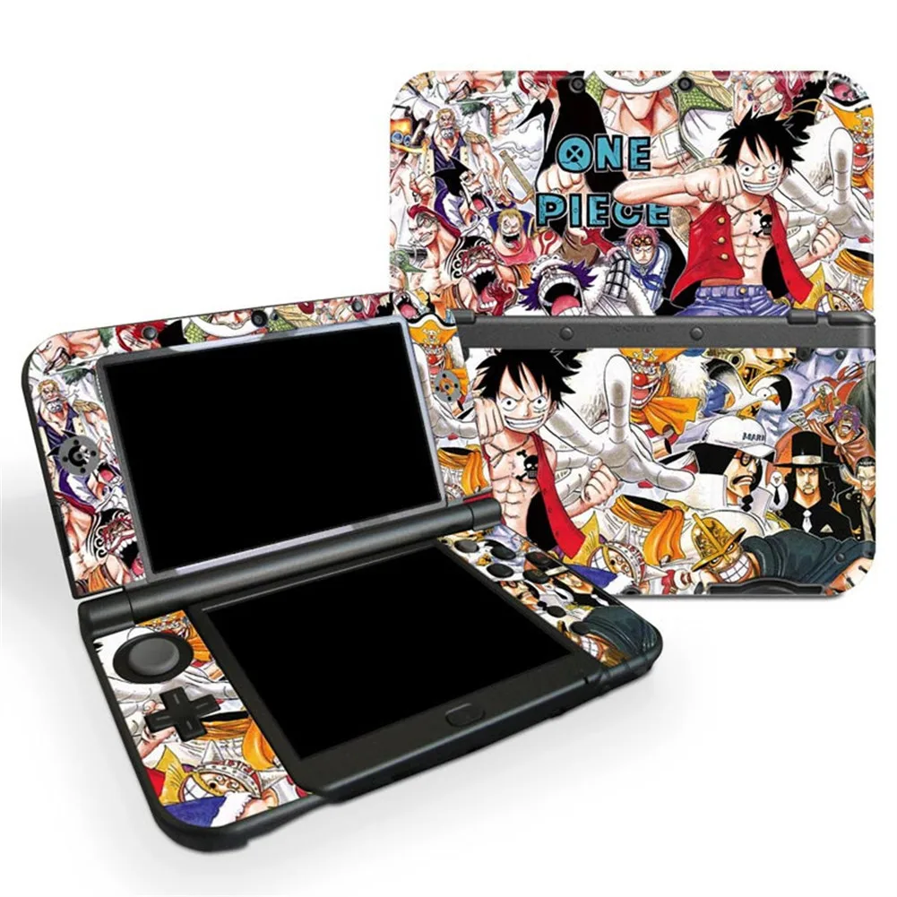 Nintendo NEW 3DS XL LL 콘솔 비닐 스티커 풀 세트 용 만화 애니메이션 테마 스킨 랩