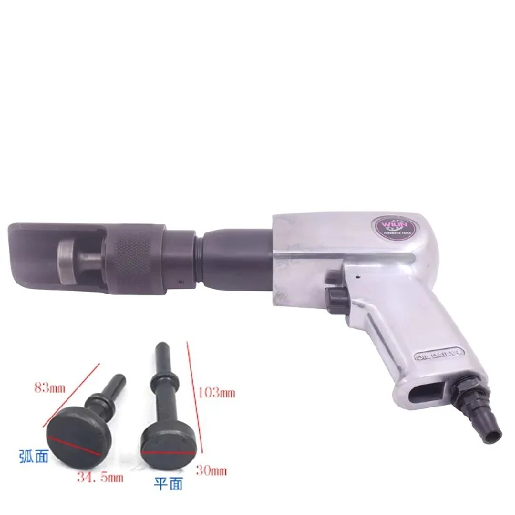 Pneumatic sewing machine, sewing machine accessories, quick head cover