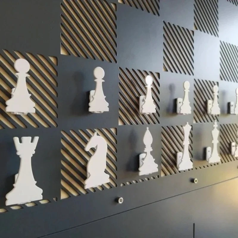 Magnetic Giant Wall Board Game Set Chess & Checkers 2‑in‑1 Party Gathering Leisure Educational Game for Stall Use