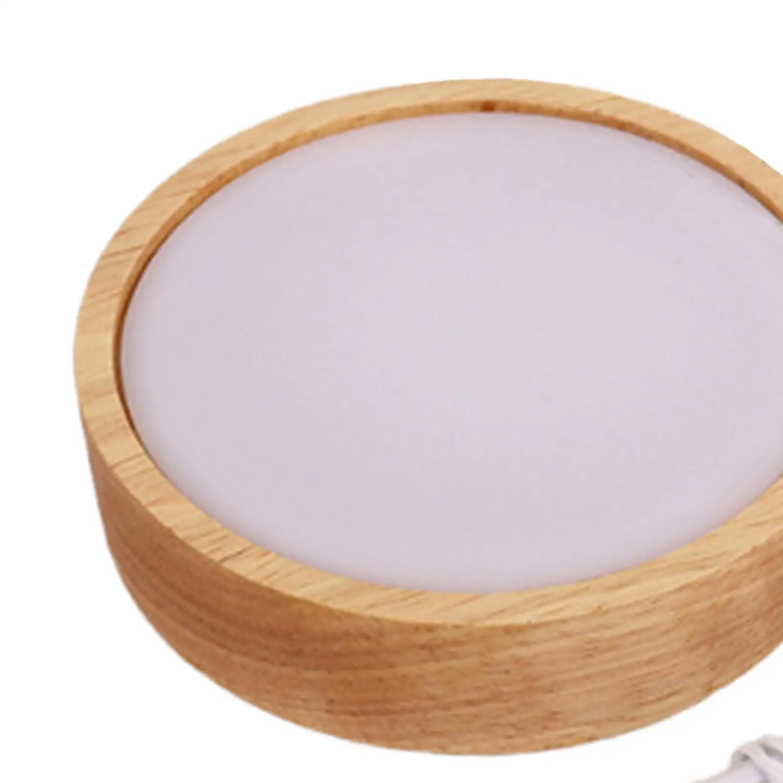Base de exibição de madeira LED para artes de bola de vidro 3D Base de luz noturna LED para crianças