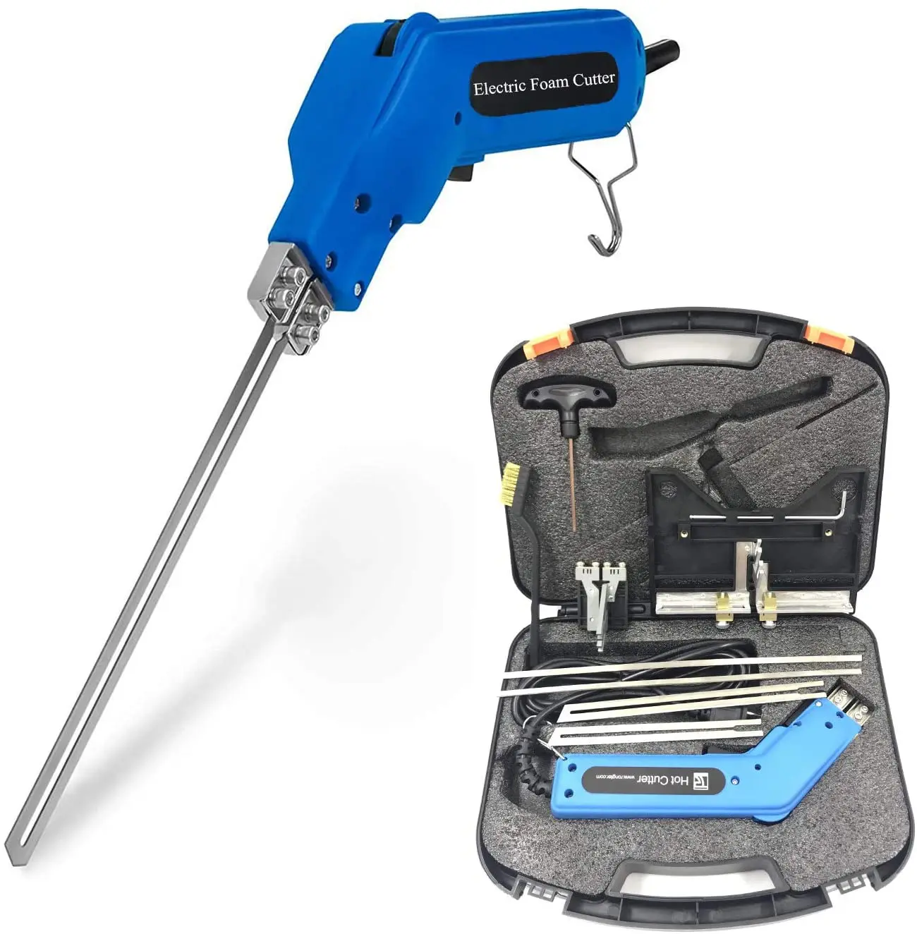 110V/220V 150W Electric Hot Foam Cutter Knife Grooving Wire Styrofoam Engraving Tool Kits DIY Sculpture Blade Power Tools