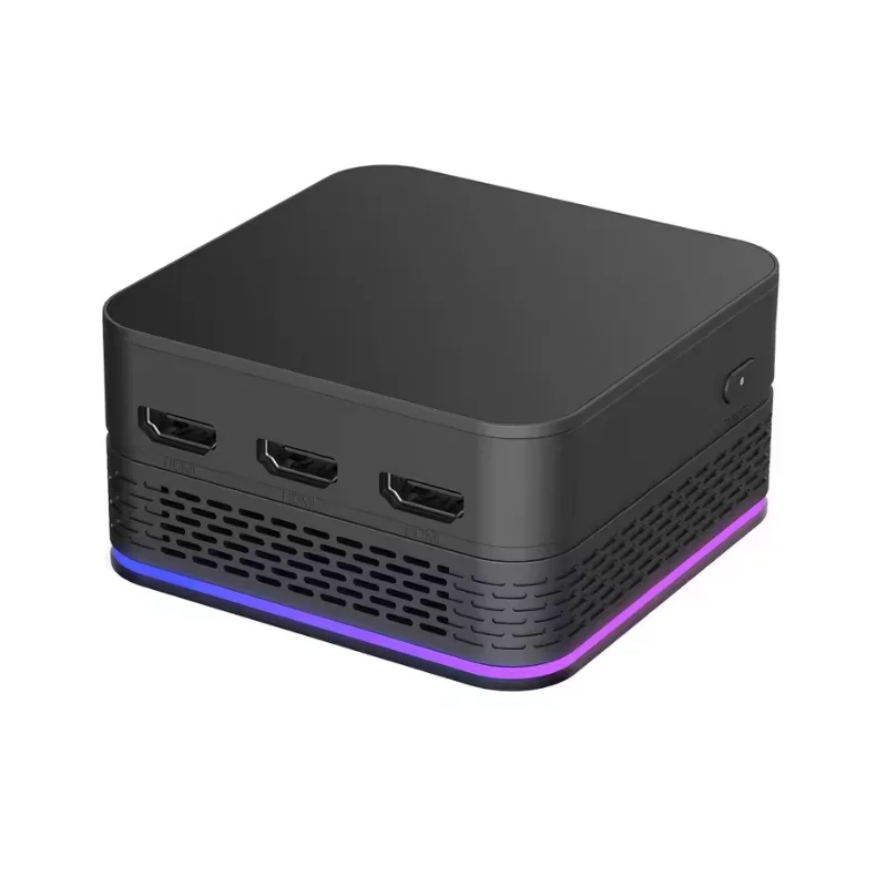 Chatreey T9 PLUS كمبيوتر صغير Intel N150 WIFI5 Windows 11 16GB DDR5 1TB SSD Type-C 4K 60 هرتز RGB مخرج كمبيوتر مكتبي كامل المواصفات